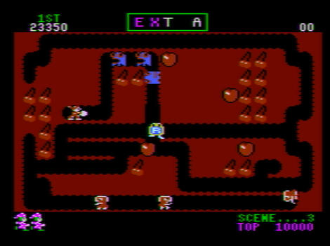 Atari XE:XL:800:Altirra:Mr. Do:Datasoft, Inc.:Universal Co., Ltd.:1984: