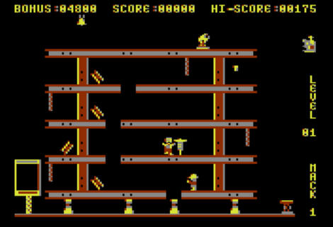 Atari XE/XL Altirra Hard_Hat_Mack Electronic_Arts 1983