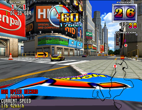 Arcade Sega_Model_III SuperModel Daytona_USA_2_Power_Edition Sega 1998