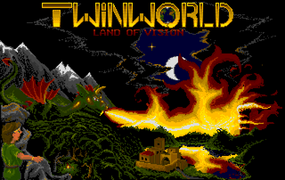 Amiga tcUAE TwinWorld Land of Vision TheCompany 1