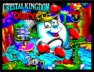 ZX Spectrum Spectaculator Dizzy_VII Crystal_Kingdom_Dizzy