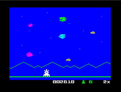 ZX_Spectrum Spectaculator Astrosmash