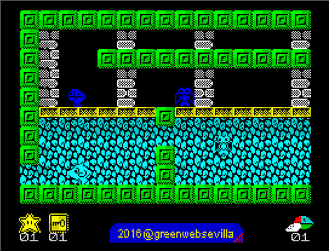 ZX_Spectrum Spectaculator Fantasy_Zone_Escape_from_the_Pyramid