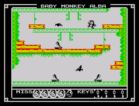 ZX Spectrum - Spectaculator - Baby Monkey Alba