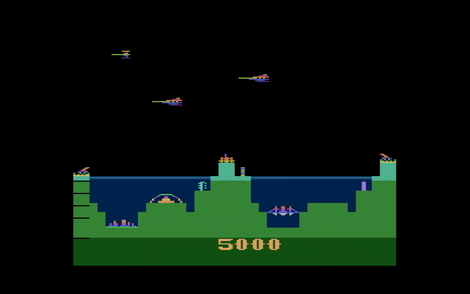 Atari 2600 Stella Atlantis 