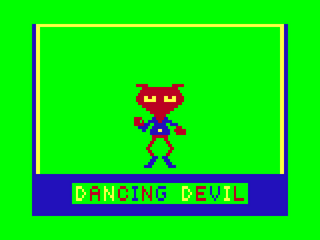 Color Computer - Xroar - Dancing Devil