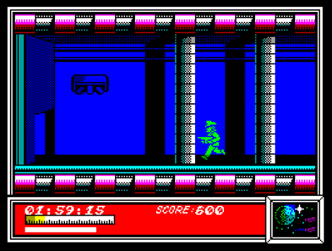 ZX Spectrum Unreal Speccy Dan Dare