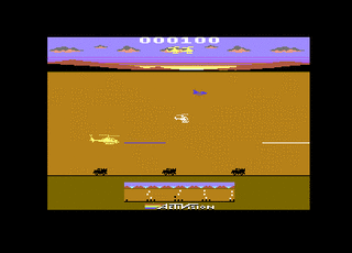 Commodore C64 Chopper Command 