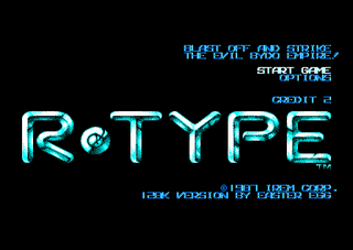 Amstrad CPC Caprice Forever R-Type 128kb
