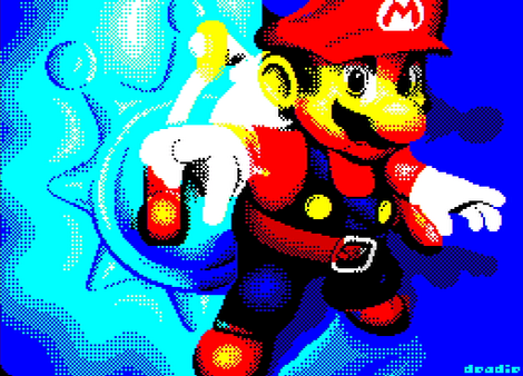 ZX Spectrum Spectaculator Super Mario Bros