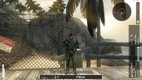 PSP PPSSPP Metal Gear Solid Peace Walker