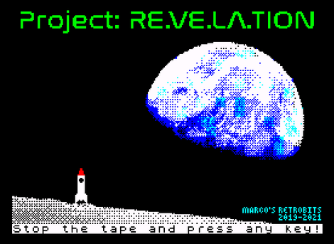 ZX Spectrum Spectaculator Project: RE.VE.LA.TION