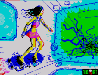 ZX Spectrum Spectaculator Scape Alice