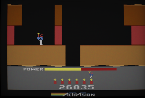 Atari 2600 Gopher H.E.R.O
