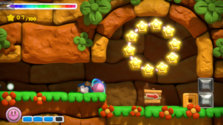 WiiU Cemu Kirby and Rainbow Course