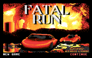 Atari_7800 Emu7800 Fatal Run 1990 