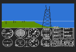 Atari XE Altirra Flight Simulator 2