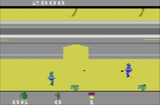 VCS Atari_2600 Gopher Commando