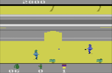 VCS Atari_2600 Gopher Commando