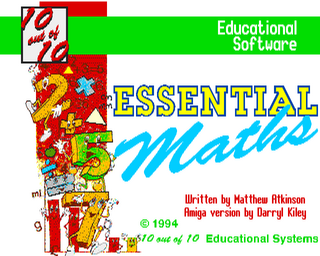 Amiga GameBase 10_out_of_10_-_Essential_Maths 10_out_of_10_Educational_Systems 1994