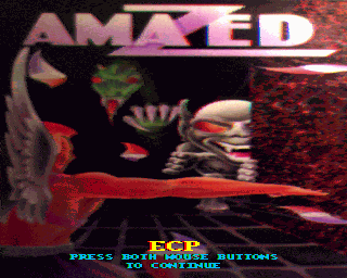 Amiga GameBase Amazed ECP 1989