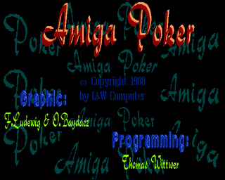Amiga GameBase Amiga_Poker L&W_Computer 1988