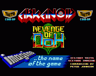 Amiga GameBase Arkanoid_-_Revenge_of_Doh Imagine 1989