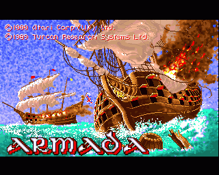 Amiga GameBase Armada ARC 1989