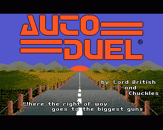 Amiga GameBase AutoDuel Origin 1988