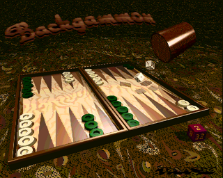 Amiga GameBase Backgammon Magic_Soft 1991