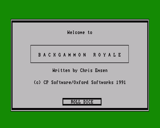 Amiga GameBase Backgammon_Royale Oxford_Softworks 1991