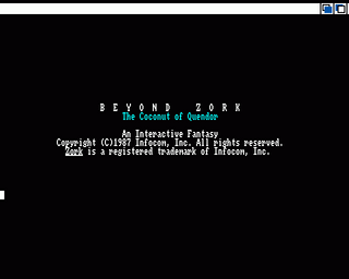 Amiga GameBase Beyond_Zork_-_The_Coconut_of_Quendor Infocom 1987