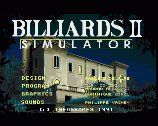 Amiga GameBase Billiards_II_Simulator Infogrames 1991