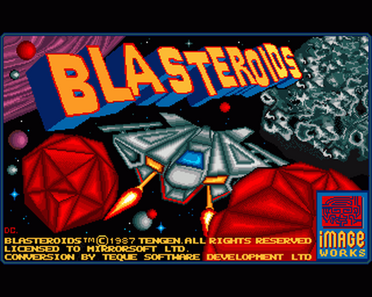 Amiga GameBase Blasteroids Image_Works 1989