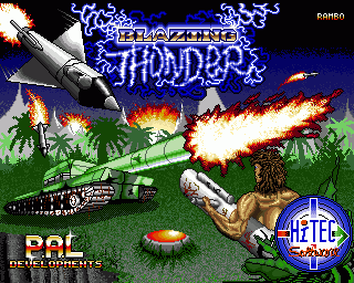 Amiga GameBase Blazing_Thunder Hi-Tec 1991