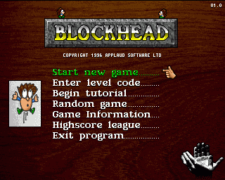 Amiga GameBase Blockhead Islona 1997