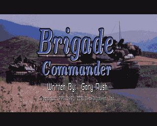 Amiga GameBase Brigade_Commander TTR_Development 1991