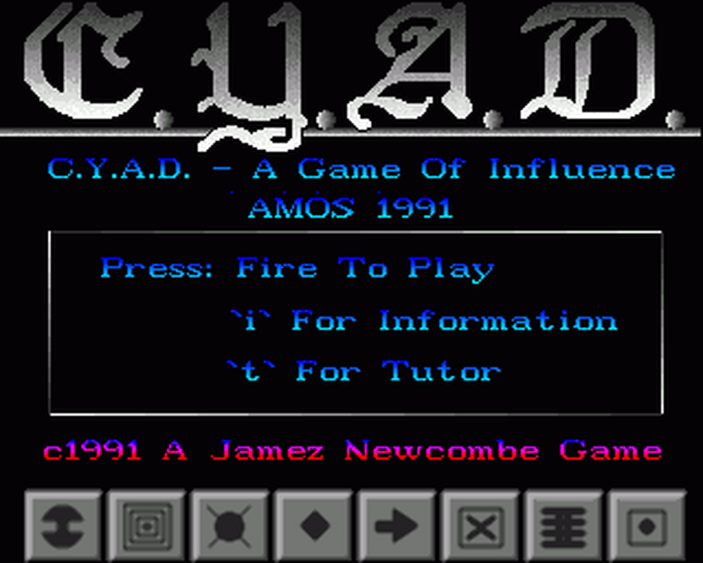 Amiga GameBase C.Y.A.D._-_A_Game_of_Influence Deja_Vu 1991
