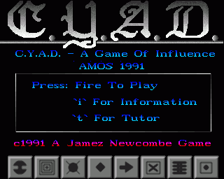 Amiga GameBase C.Y.A.D._-_A_Game_of_Influence Deja_Vu 1991