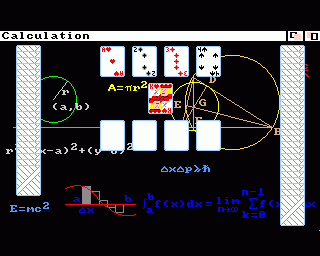 Amiga GameBase Calculation UnSane_Creations 1989