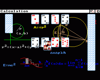 Amiga GameBase Calculation UnSane_Creations 1989