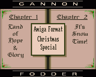 Amiga GameBase Cannon_Fodder_-_Amiga_Format_Christmas_Special Amiga_Format 1993