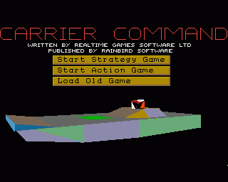 Amiga GameBase Carrier_Command Rainbird 1988