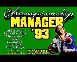 Amiga GameBase Championship_Manager_'93 Domark 1993