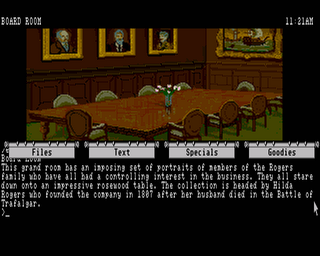 Amiga GameBase Corruption Rainbird 1988