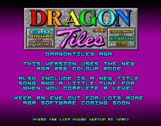 Amiga GameBase Dragon_Tiles_(AGA) CLR_Licenceware 1992