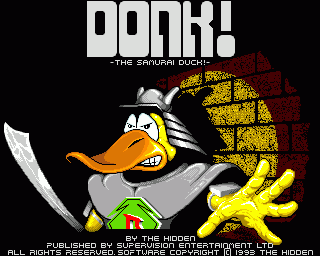 Amiga GameBase Donk!_-_The_Samurai_Duck!_(AGA) Supervision 1993