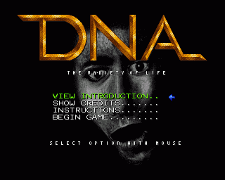 Amiga GameBase DNA_-_The_Variety_of_Life Applaud_Software 1996