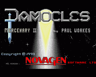 Amiga GameBase Damocles_-_Mercenary_II Novagen 1990