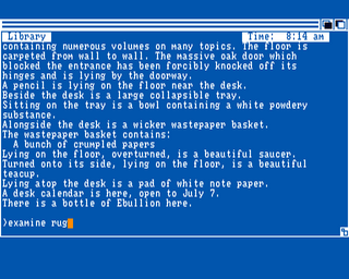 Amiga GameBase Deadline Infocom 1986